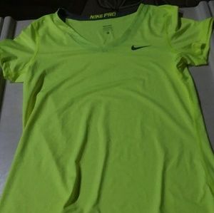 Very nice, like new, Nike Pro workout shirt, L